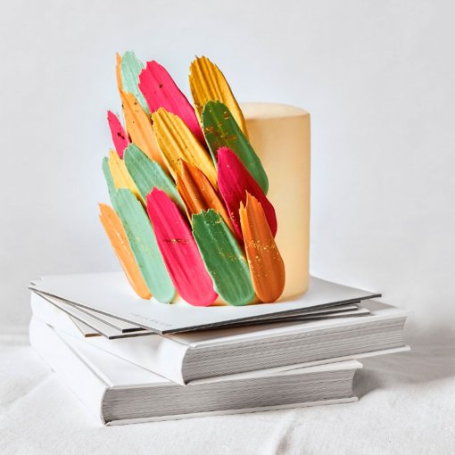 Brushstroke Cake