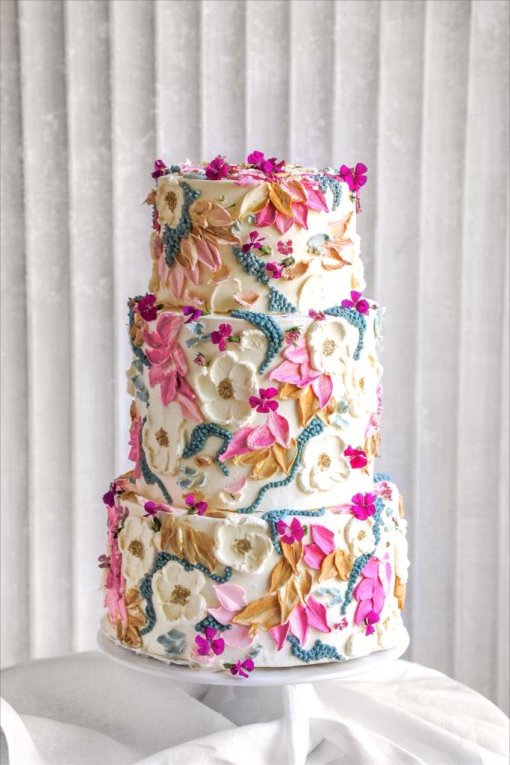 Bridal Floral Cake