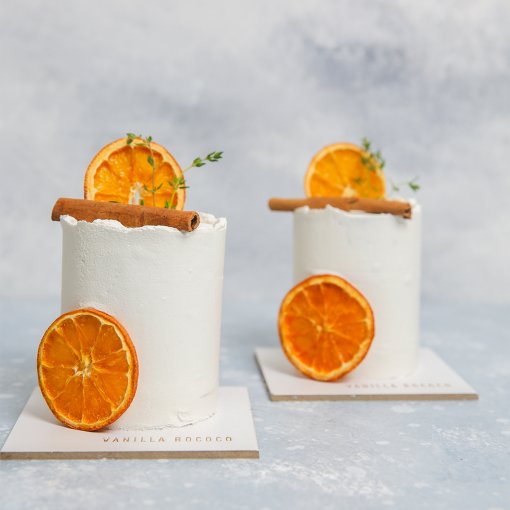 Citrus Symphony Mini Cake