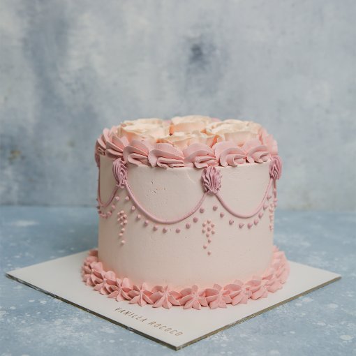 A Touch of Rose Cake