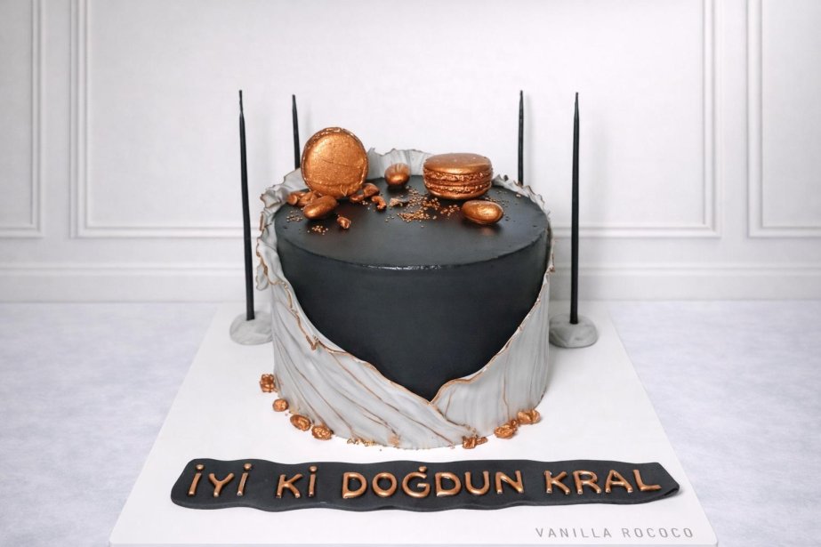 Dark Crown Cake