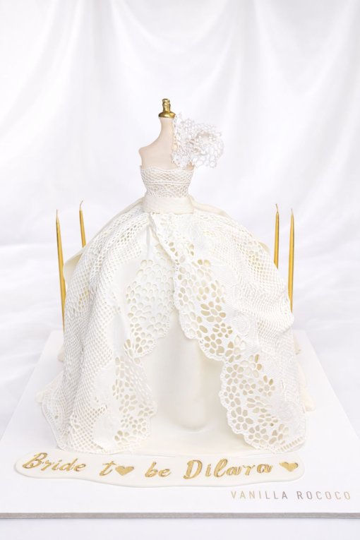 Wedding Dress Cake