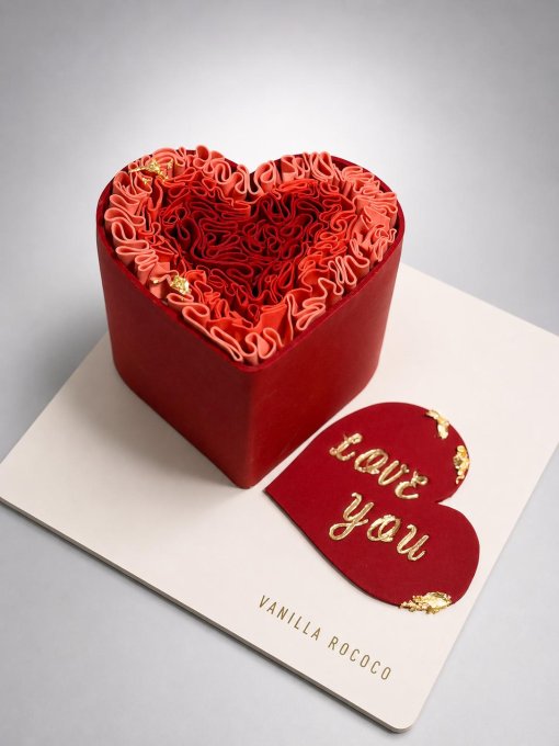 Red Romance Cake